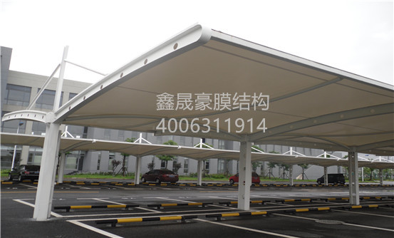 膜結(jié)構(gòu)電動車棚